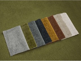 Zöld zsenília kinyitható kanapé 228 cm Neyo – Bobochic Paris