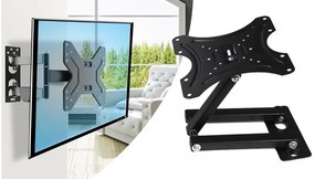 Falra rögzíthető, kihajtható TV tartó konzol, 14-42&quot;