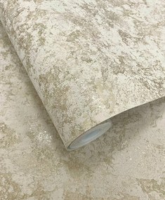 Holden Decor Essence Pyrite krém fémhatású vakolathatású vlies tapéta – 66260