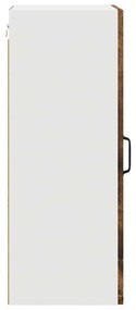 Fali konyhaszekrény 2 pcs Füstölt tölgy 40 x 31 x 80 cm Faanyag