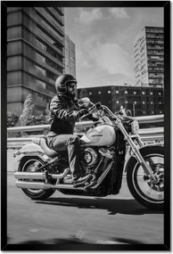 Poszterek keretben 40x60 Harley Davidson Motorkerékpár