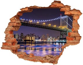 3d-s lyukat fali matrica Bridge new york city nd-c-88613776