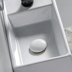 AREZZO design AUSTIN 40x22 bal oldali mini kézmosó AR-340A