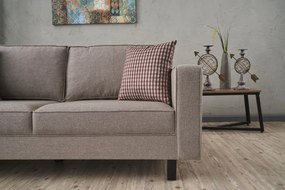 Kétszemélyes kanapé Kale Linen - Krém