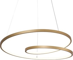 Italux modern függeszték reina fehér arany itxpnd-21692-m-gd