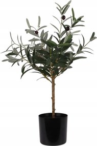 Mesterséges Olajfa Cserépben Szobanövény Zöld 66 cm