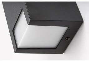Rabalux 77054 - Kültéri fali lámpa CERNON 1xGU10/7W/230V IP44 fekete