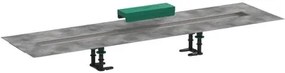Hansgrohe esőcsatorna szerelőkészlet 100 cm rozsdamentes acél 56014180