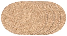 Juta tányéralátét szett 4 db-os 35x45 cm Bombay – House Nordic