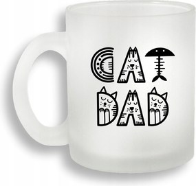 Bögre Vicces Ajándék Apák Napja Sláger Cat Dad