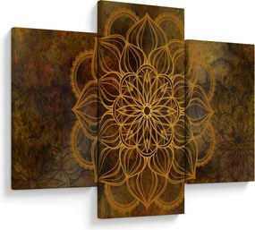 Kép - Az öröm mandala (90x60 cm)