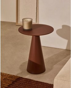 Kerek tárolóasztal üveg asztallappal ø 35 cm Wilshire – Kave Home