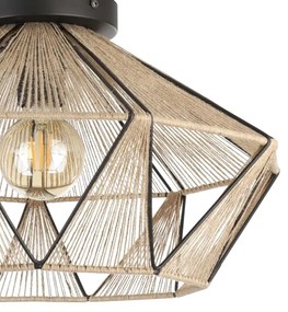 Eglo 43775 - Mennyezeti lámpa ADWICKLE 1xE27/40W/230V