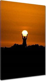 Festmények 80x120 Kilátás Tájkép