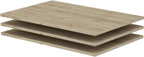 BERNO polcok, 150 cm | Jackson hickory tölgy