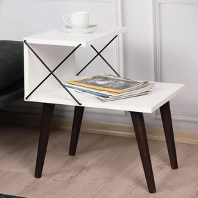 Éjjeliszekrény Cross Fehér