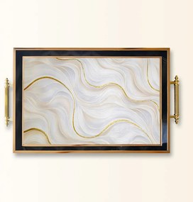 Üveg tálca, 38×24 cm – TPA9808