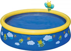 Bestway Spriccelő puhafalú gyerek medence szett 152 x 38 cm