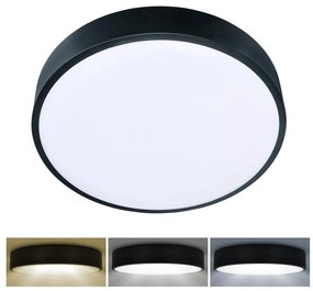 Brilagi Brilagi - LED mennyezeti lámpa POOL LED/36W/230V 3000/4500/6000K Ø30 cm fekete BG0529