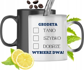 Mágikus Bögre Földmérőknek Színváltós Nyomtatott Fényképpel