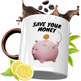 Bordó Bögre Bankárnak Születésnapi Ajándék fényképes nyomtatással