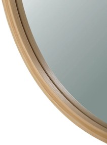 Fali tükör B053 NAT, bambusz