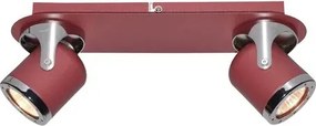 Rabalux beltéri karos spotlámpa gu10 2x5w piros april