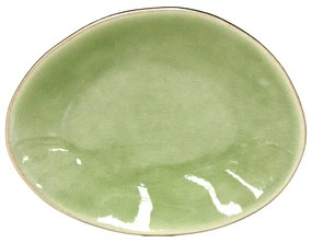 Riviera világoszöld agyagkerámia desszertes tányér, ⌀ 16 cm - Costa Nova