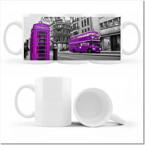 Fotó bögre London busz