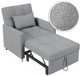 Fekvőfotel kartámasszal