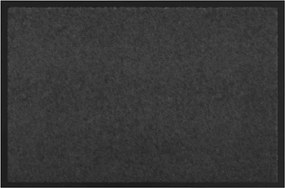 vidaXL Ajtószőnyeg Antracit 60 x 40 x 1.2 cm Mackófleece