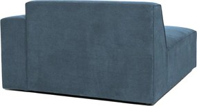 Kék kordbársony kanapé modul (jobb oldali) Sting – Scandic