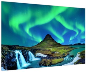 Kép - Kirkjufell, Izland (90x60 cm)