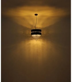 Globo 63149-3 - Csillár zsinóron ELEOS 3xE27/40W/230V átm. 40 cm