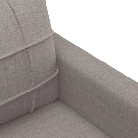 kétszemélyes tópszínű szövet kanapé 140 cm