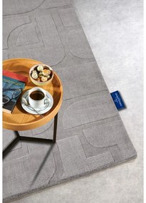 Szürke kézi szövésű gyapjú szőnyeg 190x280 cm Alexis – Villeroy&amp;Boch