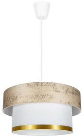 Csillár zsinóron RESSA 1xE27/60W/230V arany