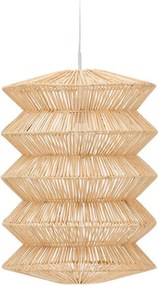 Natúr színű függőlámpa rattan búrával Dakit – Kave Home
