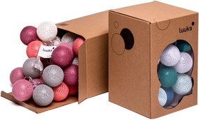 Türkiz LED fényfüzér 30 gömbbel - Bonami Essentials