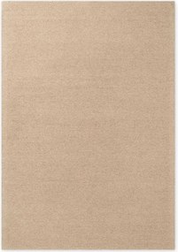 Natúr színű kézi szövésű gyapjú szőnyeg 160x230 cm Puristic Knots – Elle Decoration