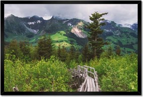 Poszterek keretben 60x40 Híd Építészet Tájkép