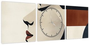 Kép - Nő profilból (órával) (90x30 cm)