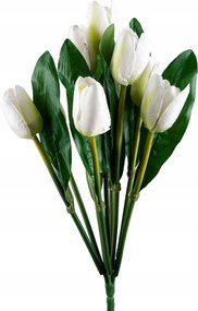 Mesterséges tulipánok csokorban 9 virág tulipán csokor