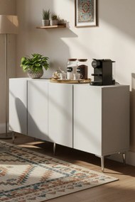 Poli 150 - White, Silver
