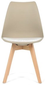 Barna Műanyag Étkezőszék. CT-X7055 WT