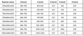 Mexen Pretoria zuhanykabin 70 x 100 cm, átlátszó, króm + lapos zuhanytálca-852-070-100-01-00-4010