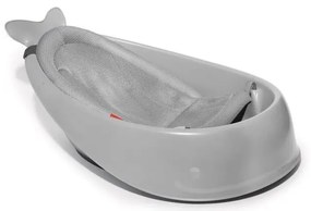 Skip Hop - MOBY 3 gyerek fürdető ergonomikus párnával, szürke