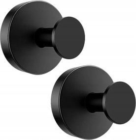 Fali Akasztó törölközőhöz, Szupererős Tapadókoronggal, Üveg Felületekre, 2 darabos