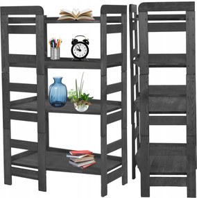 Irodai könyvespolc sarok könyvespolc Moduláris Teljes Polcos 4db Eco