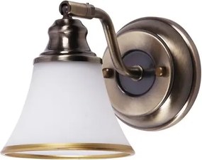 Rabalux beltéri fali lámpa e14 40w bronz/fehér grando